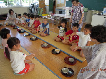 7月のお茶教室