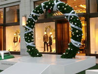 クリスマスのイルミネーション