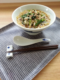 朝顔丼でラーメンランチ♪