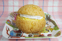 ★サクサク クッキーシュークリーム焼きました★