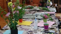月１回のお花教室の日です♪