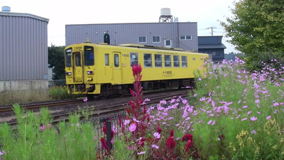 JR筑肥線　大川野駅にて