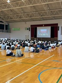 三田川中学校学校説明会