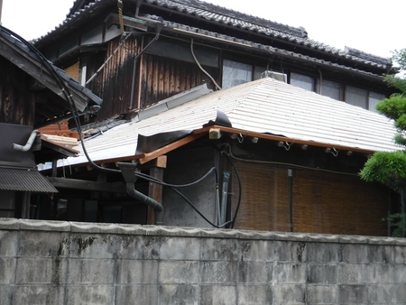 佐賀市水ヶ江 Y様邸葺き替え工事～地瓦葺き～