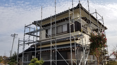 佐賀市久保泉　雨樋補修工事