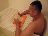 半身浴(*^。^*)