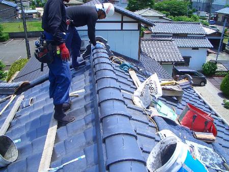 事故も無く無事に完成しました～小城市の現場～