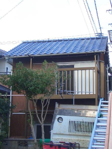 芦刈町E様邸葺き替え工事完了です