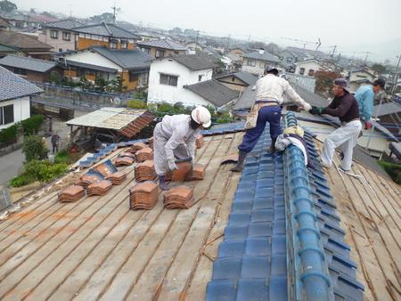 《葺替》大和町　O様邸　撤去～