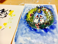 クリスマス仕様のかせいじん