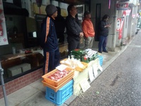 雨でも開店！