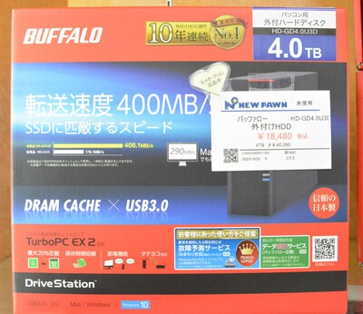 外付けHDD☆バッファローBUFFALO☆I.ODATA☆入荷しました！