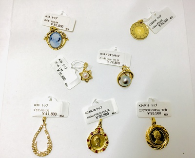 ペンダントトップも販売中❣️