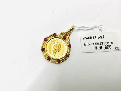 ペンダントトップも販売中❣️