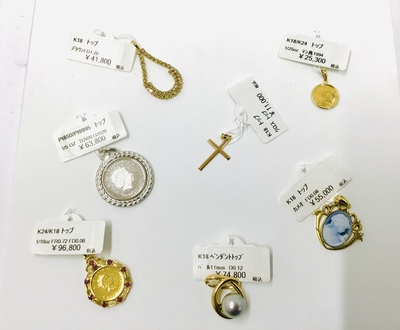 ペンダントトップ色々入荷です❣️