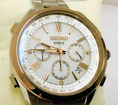 SEIKOドルチェ電波ソーラー❣️