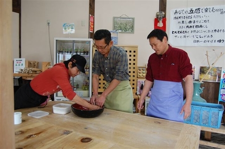 西山田農園フャン来園