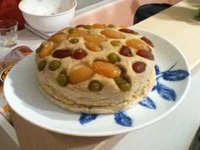 小豆蒸しケーキ