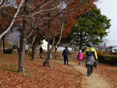 多布施川初詣ウォーキング