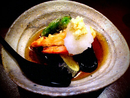 揚げだし茄子