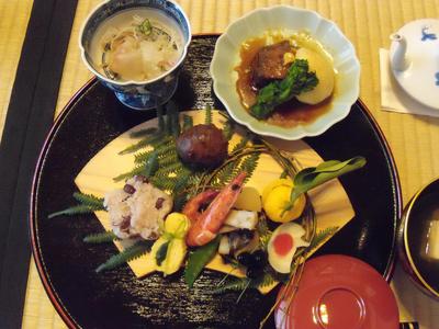 初釜ではお点心担当