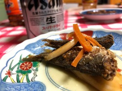 鯵の三杯酢。