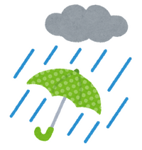 久しぶりにしっかり雨な気がします 2023/04/29 08:29:17