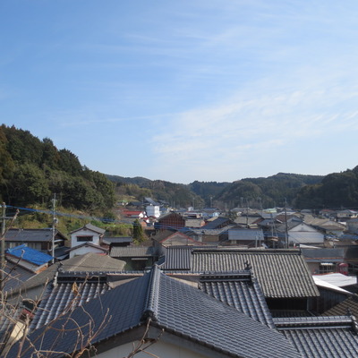 ヨシダの裏山からの風景