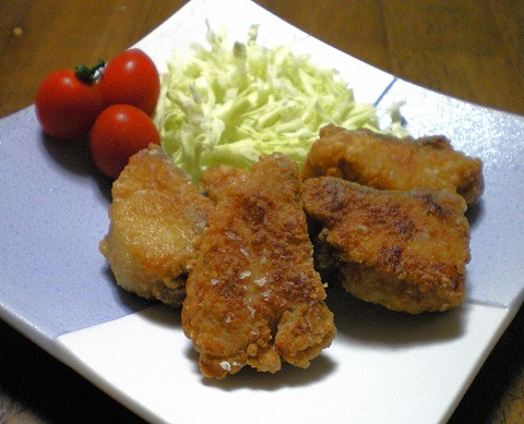 かつおの竜田揚げレシピ