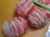 肉巻きおにぎりレシピ