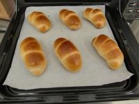 モチモチトーストミックス手ごねパン　バターロールパンレシピ