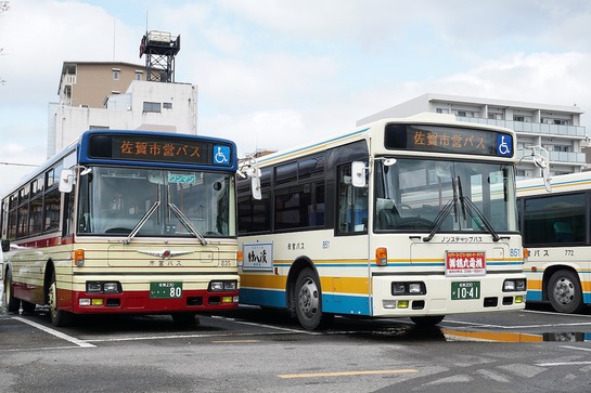 佐賀市営バス　835　851
