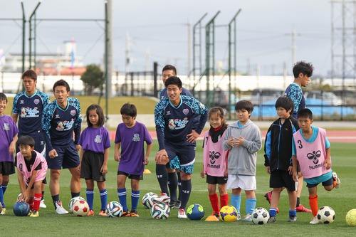 サガン鳥栖広報ブログ 沖縄キャンプ サッカー教室