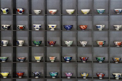 伊万里焼のお茶碗