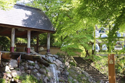 新緑の大川内山