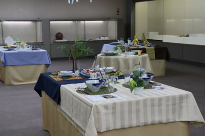 夏のテーブルコーディネート展