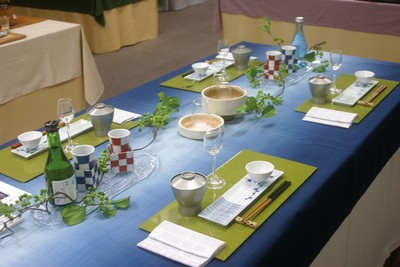 伊万里鍋島焼窯元おかみ会テーブルコーディネート展