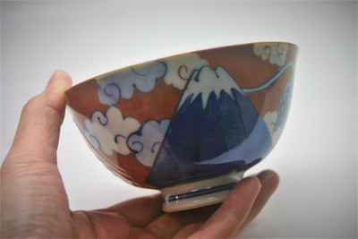 「めでたい」 お茶碗