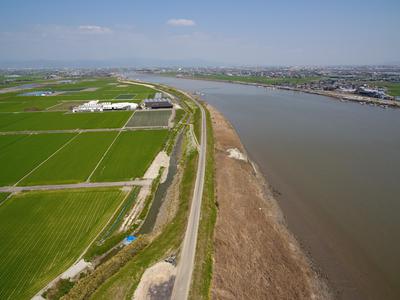 【早津江川早津江上流地区築堤外工事】工事完了！