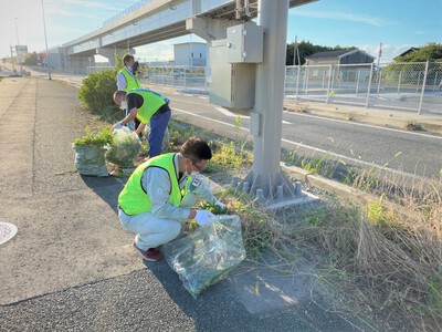 「第46回道守大川ネットワーク共同清掃活動」に参加しました！