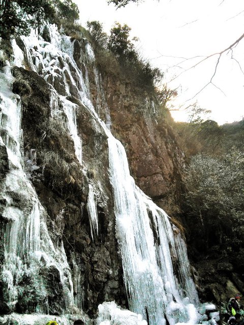 2014 難所ヶ滝の報告（トレッキング冬景色）
