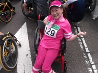 車椅子マラソン大会