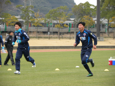 2012シーズン、初トレーニング☆