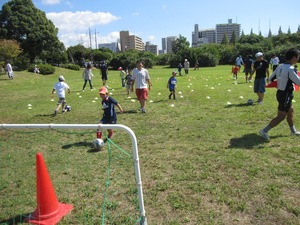 ばぶばぶフェスタ　親子サッカー教室！！