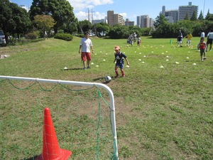 ばぶばぶフェスタ　親子サッカー教室！！