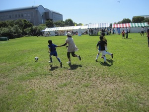 ばぶばぶフェスタ　親子サッカー教室！！