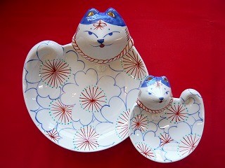 ＊伊万里焼の狗皿（いぬざら）＊