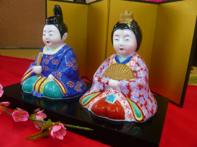 伊万里鍋島焼のお雛様