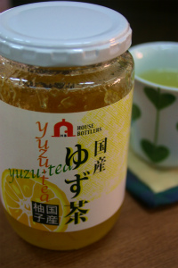 柚子茶。