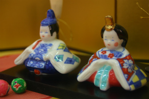 可愛いお雛様。